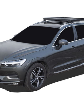 This 1156mm/45.5” long, full-size, Slimline II cargo roof rack kit contains the Slimline II Tray, Wind Deflector and 2 pairs of Rail Grip Feet to mount the Slimline II Tray to the roof rails of your Volvo XC60. This system installs easily with off-road tough feet that grip onto the existing factory/OEM roof rails. No drilling required.