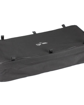 Free up interior space with this sturdy, flexible, lightweight and extra large roof top storage bag. Ideal for clothes, camping gear, Front Runner Wolf Pack and Cub Pack storage containers, and whatever else would normally be carried in your trunk or cabin.