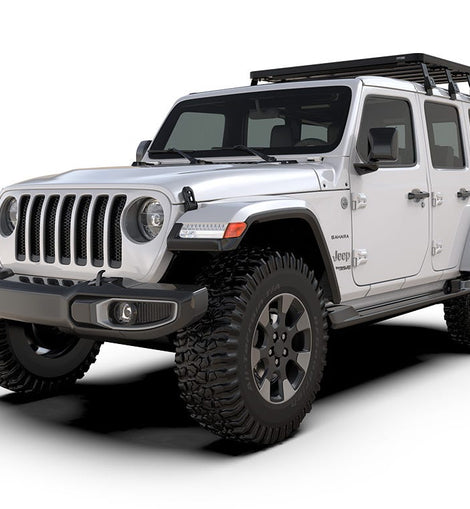 Jeep Wrangler JL 4 Door Sky One-Touch Extreme Slimline II Roof Rack Kit