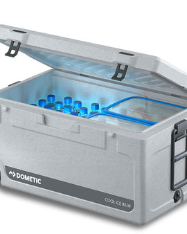 Always have an ice-cold refreshment, no matter where you’re going. This highly efficient and lightweight 86l icebox can keep ice for several days with its thick refrigeration-grade foam insulation and unique labyrinth seal design.