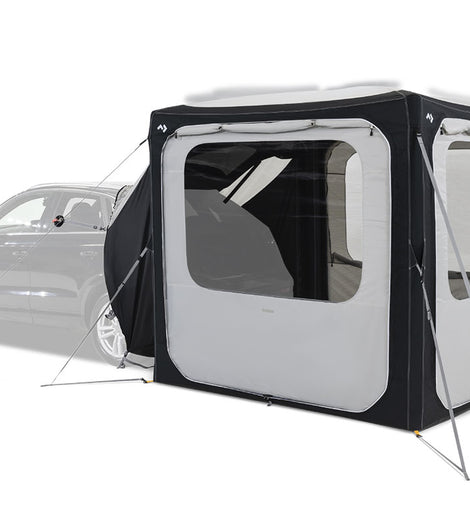 Configure the Dometic HUB to your adventure needs by adding annexes, mesh panels, wall panels, or connection tunnels for endless possibilities. With an easy setup, reliable shelter is only minutes away.