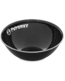 Petromax Enamel Bowls black 2 pieces (1 litre)