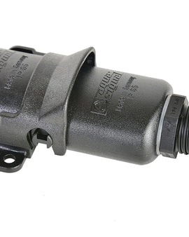 This plug connector has been specially developed for use in extreme conditions. The double O-ring seal ensures your connectors are completely waterproof.