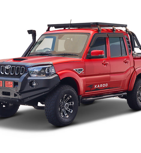 Mahindra Pik-Up Double Cab (2006-Current) Slimline II Roof Rack Kit - by Front Runner