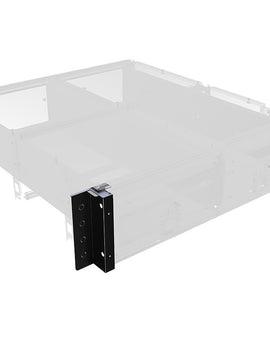Use this Front Face Plate Set to finish off the sides of the 6 Wolf Pack Drawer (Wide Incl. Boxes) - by Front Runner or Drawer Pickup (Large) - by Front Runner. This set provides integrated knock-outs for switches and plugs of various accessories that can be fitted in conjunction with these drawer systems.