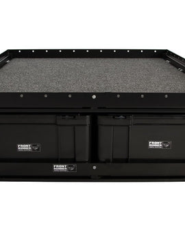 This 6 Cub Pack Drawer with Combo Sliding Top provides a comprehensive and practical storage solution. Easily transport stored items between a vehicle and the campsite, garage, store, etc. including easy access to coolers, fridges, gear boxes and more. Sliding top makes it easy to get into those hard to reach places in the trunk/ load bed. Engineered tough for both on and off-road conditions.Product Dimensions: 969mm (38.1'') L x 940mm (37'') W x 350mm (13.8'') H