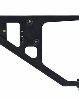 A spare wheel carrier that mounts onto your Land Rover Defender 130 and keeps that spare wheel safe and secure.​