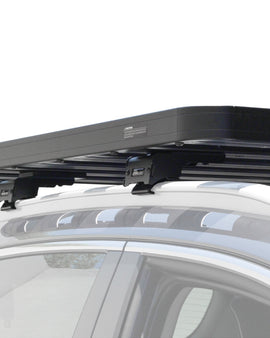 This 954mm/37.6'' long full-size Slimline II cargo roof rack kit contains the Slimline II Tray, Wind Deflector and 2 pairs of Rail Grip Feet to mount the Slimline II Tray to the roof rails of your Volvo XC60. This system installs easily with off-road tough feet that grip onto the existing factory/OEM roof rails. No drilling required.