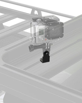 Out for an adventure? Easily mount your GoPro action camera to your Front Runner Slimline II Roof Rack or Load Bars using this sturdy bracket.