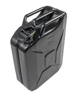 The classic all steel Wedco style 20l Jerry Can. Fits snug and rattle free in the Front Runner Jerry Can Holders.​​ **This Jerry Can does not meet U.S. requirements for fuel containers and Front Runner Outfitters USA does not sell this product for fuel storage. ​