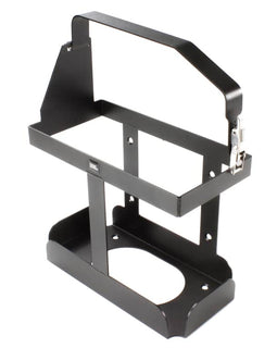 This Vertical Jerry Can Holder offers a smart no rattle no wear solution. Transport much needed fuel on any adventure or the path less traveled.