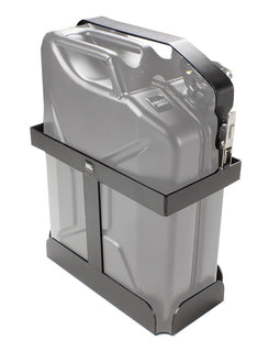 This Vertical Jerry Can Holder offers a smart no rattle no wear solution. Transport much needed fuel on any adventure or the path less traveled.