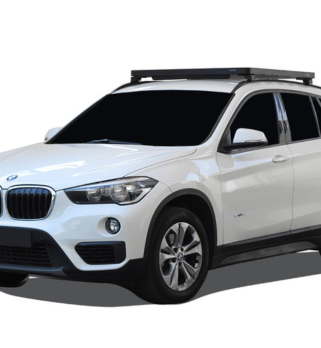 Free up precious cargo space in your BMW X1 by using this Slimline II Roof Rail Rack Kit to transport your favorite adventure gear so you can always have room for your travel companions.