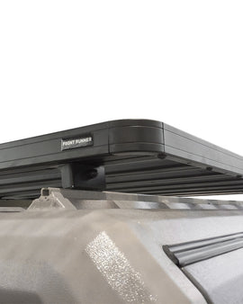 This kit creates a full-size rack on a Rhinoman Canopy with a roof top size of approximately 1165mm/45.9'' (W) x 1358mm/53.5'' (L). The Slimline II Tray mounts to supplied Feet that slide into the existing Rhinoman canopy track.