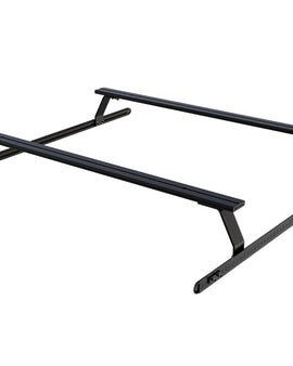 Transport all your adventure gear safely over the bed of your Chevy Silverado with these two strong, sleek Pickup Bed Load Bars.