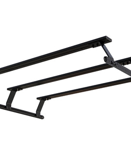 Transport all your adventure gear safely over the bed of your Chevy Silverado with these three strong, sleek Pickup Bed Load Bars.