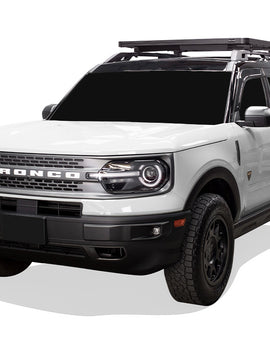 Let your Bronco Sport roam in the wild with the Slimline II Roof Rail Rack Kit. Carry your favorite adventure gear and toys on the roof while clearing up precious interior space for people or cargo.