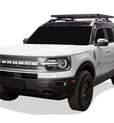 Let your Bronco Sport roam in the wild with the Slimline II Roof Rail Rack Kit. Carry your favorite adventure gear and toys on the roof while clearing up precious interior space for people or cargo.