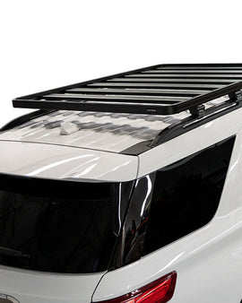 Explore more in your Ford Explorer with this all metal and powder coated roof rack system. Modular design allows you to remove slats to clear access to sunroofs or add slats for a full platform. Quick and secure mounting of accessories easily makes your Exlporer ready for any adventure.