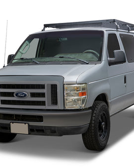 Ford E150/E250/E350 Regular Cab (1992-2014) Slimline II Roof Rack Kit - by Front Runner 