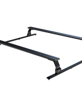 Transport all your adventure gear safely over the bed of your Ford F150 Super Crew with this pair of strong, sleek, low-profile Pickup Bed Load Bars.