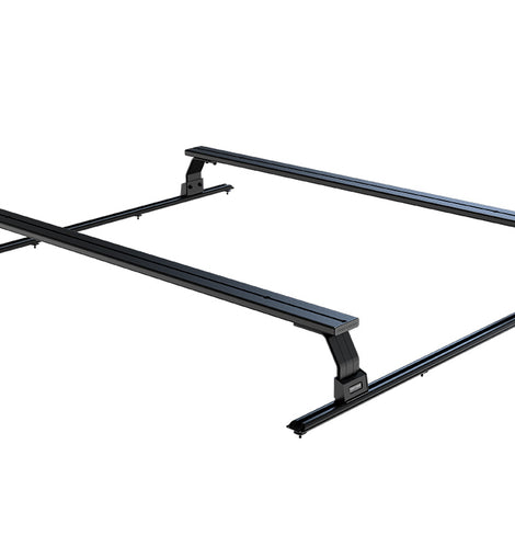 Transport all your adventure gear safely over the bed of your Ford F150 Super Crew with this pair of strong, sleek, low-profile Pickup Bed Load Bars.