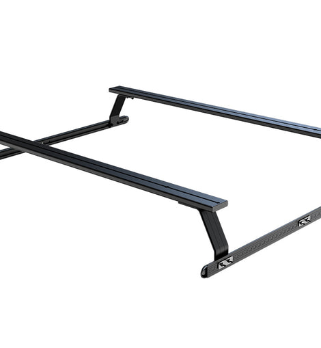 Transport all your adventure gear safely over your GMC Sierra Crew Cab with these two strong, sleek Pickup Bed Load Bars.