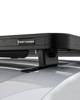 This 1358mm/53.5'' long full-size Slimline II cargo carrying roof rack kit for the Porsche Cayenne contains Slimline II Tray, Wind Deflector and 4 Feet. Installs easily to factory/OEM tracks with no drilling required.
