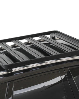 This 1156mm/45.5 long, full-size, Slimline II cargo roof rack kit contains the Slimline II Tray, Wind Deflector and 2 pairs of Rail Grip Feet to mount the Slimline II Tray to the roof rails of your Suzuki Vitara, including the 2018 facelift. This system installs easily with off-road tough feet that grip onto the existing factory/OEM roof rails. No drilling required.*Note: This Rack Kit only fits certain models.