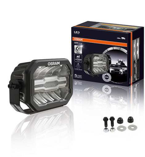 Driving in the dark? The MX240-CB is a strong, reliable, LED high-beam headlight. The near and far field illumination makes it ideal to brighten any adventure.
