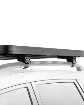 Get your Mitsubishi Outlander 2 Gen out and stay out with this all metal construction and powder coated rack system. Quick and secure mounting of accessories easily makes your Outlander ready for any adventure, while the modular design allows you to remove slats to clear access to sunroofs or add slats for a full rack platform.