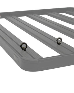 These easy to use tie down rings quickly and easily mount to the t-slots on the top, sides and/orthe bottom ofFront Runner Slimline IIRoof Racks.Sold in Pairs.