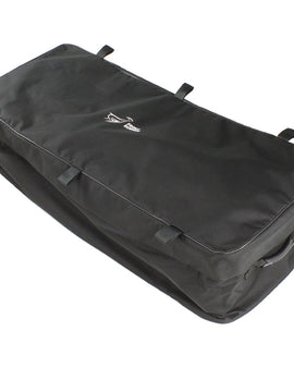 Free up interior space with this sturdy, flexible, lightweight and large roof top storage bag. Ideal for clothes, camping gear, Front Runner Wolf Pack and Cub Pack storage containers, and whatever else would normally be carried in your trunk or cabin.