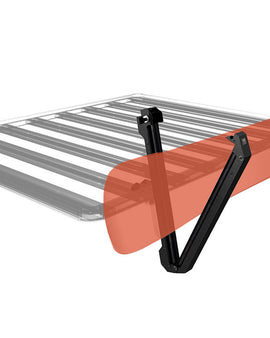 Securely store longer gear, such as fishing rods, snowboards and skis, on your Roof Rack with these alligator-grip style holders. Two (2) soft 30mm / 1.2 wide rubber grippers clamp your cargo tightly, without harming or scratching the surfaces of your valuable gear, in all weather conditions.