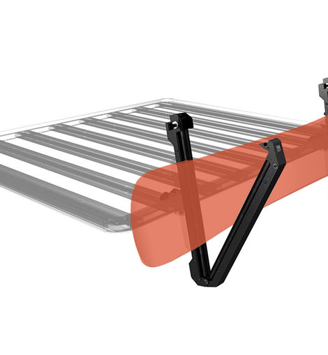 Securely store longer gear, such as fishing rods, snowboards and skis, on your Roof Rack with these alligator-grip style holders. Two (2) soft 30mm / 1.2 wide rubber grippers clamp your cargo tightly, without harming or scratching the surfaces of your valuable gear, in all weather conditions.