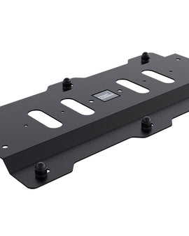Effortlessly mount the RotoPax Fuel and/or Water Cans to your Front Runner Rack with this off-road tough secure mounting plate.