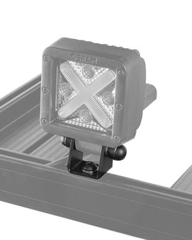 Light Cube brackets to secure the LED Light Cube MX85-WD / 12V / Wide Beam or LED Light Cube MX85-SP / 12V / Spot Beam to the front or sides of your Front Runner Roof Rack.