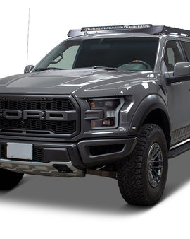 Ford F-150 Crew Cab w/ Sunroof (2015-2020) Slimsport Rack 40in Light Bar Wind Fairing - by Front Runner