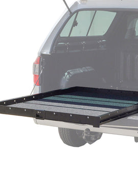 Create easily accessible storage space in your vehicle for tools, coolers, fridges, luggage, gear, boxes and more. This 1.5m cargo slide fits in many pickup truck beds and other vehicles as a universal cargo slide solution. Engineered tough for both on and off-road conditions.