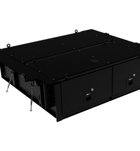 Make storing and organizing gear and valuables a no-brainer. These 2 lockable drawers with fitted deck and faceplates have been designed specifically for the Land Rover Discovery LR3 and LR4. Hide contents from prying eyes while creating more usable and easily accessible storage space in your vehicle. Engineered tough for both on and off-road travel.