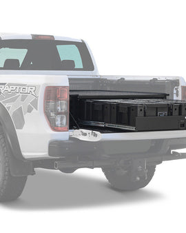 Ford Ranger Wildtrak / Raptor (2014-2022) w/Drop-In Bed Liner Wolf Pack Drawer Kit - by Front Runner