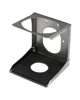A fold away cup holder, mountable to any flat surface. Stay refreshed with this convenient mechanism and keep those laps dry while travelling.