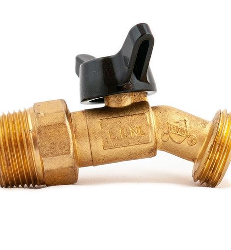 ​Upgrade the tap on your Front Runner Plastic Jerry Can w/ Tap (WTAN002) to this heavy duty 1/4 turn brass model. Easily operates with one hand for water when you need it.